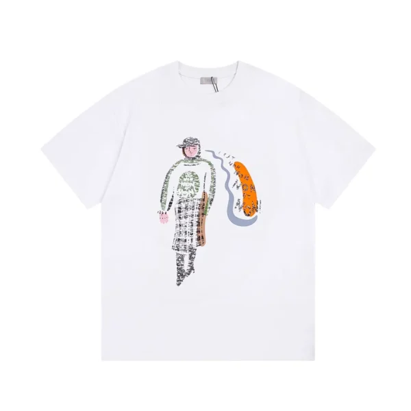 Dior New Embroidered T-shirt