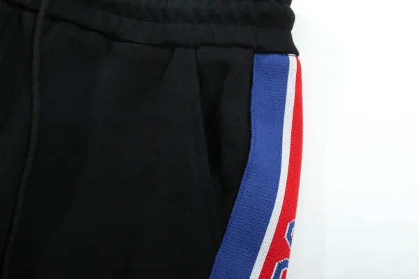 GUCCI letter woven five quarter pants, high-quality tripe fabric, special hand feel - Image 8