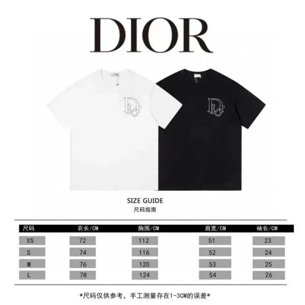 Dior New Embroidered T-shirt - Image 9
