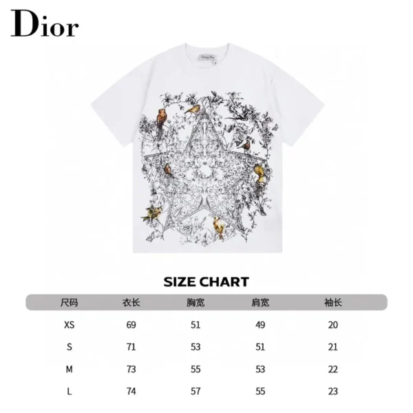 Dior New Embroidered T-shirt - Image 9