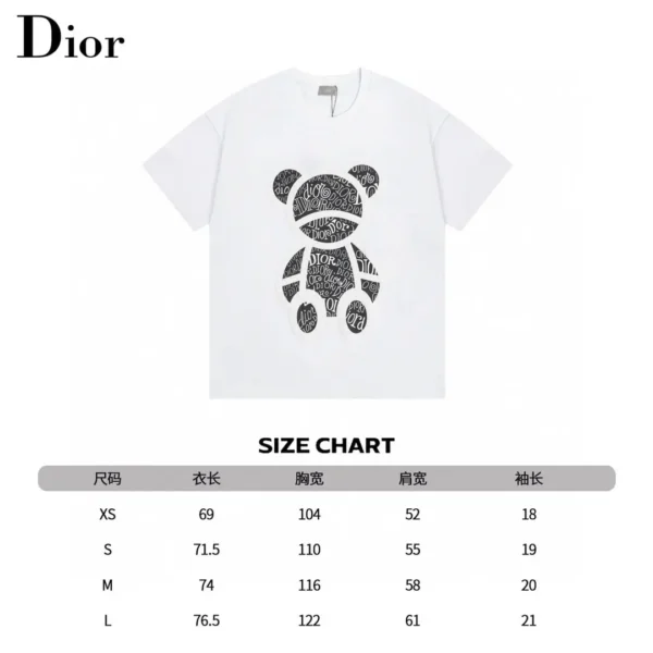 Dior New Embroidered T-shirt - Image 9