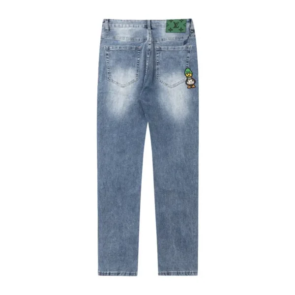 Louis Vuitton Embroidered Jeans - Image 2