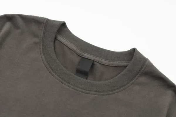 Chrome Hearts high-end gray patch embroidered horseshoe short sleeved T-shirt with brushed hair, no one rejects Chrome Hearts - Image 8