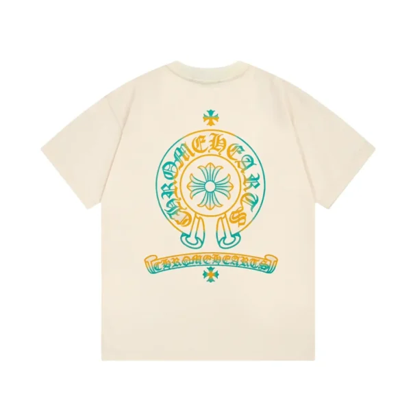 Chrome Hearts Horseshoe Flower Back with Full Print Large Log - Image 9