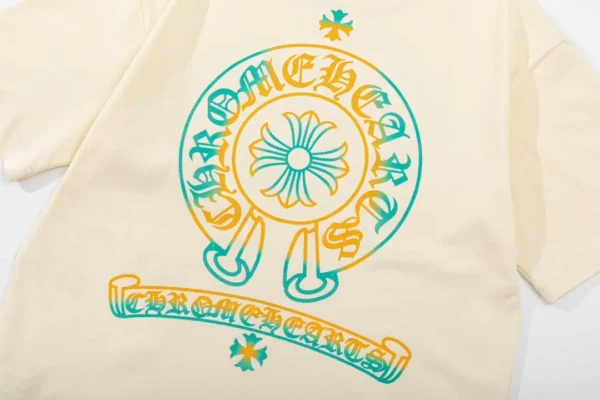 Chrome Hearts Horseshoe Flower Back with Full Print Large Log - Image 6