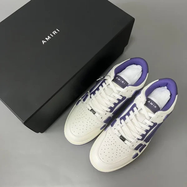 AMIRI SkeI Top Low Emil Bone Shoes. - Image 9