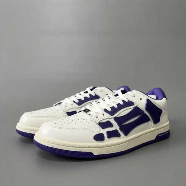 AMIRI SkeI Top Low Emil Bone Shoes.