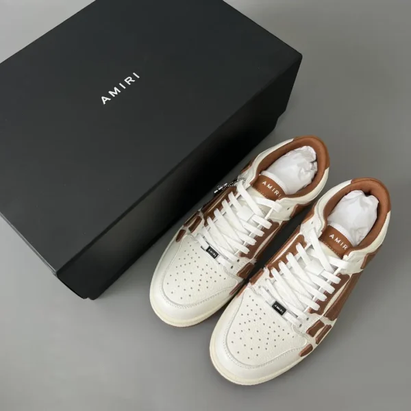 AMIRI SkeI Top Low Emil Bone Shoes. - Image 9