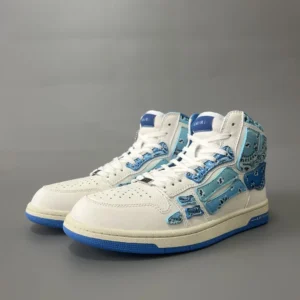 AMIRI SkeI Top High Emil Bone Shoes.