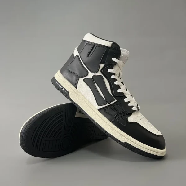 AMIRI SkeI Top High Emil Bone Shoes. - Image 7