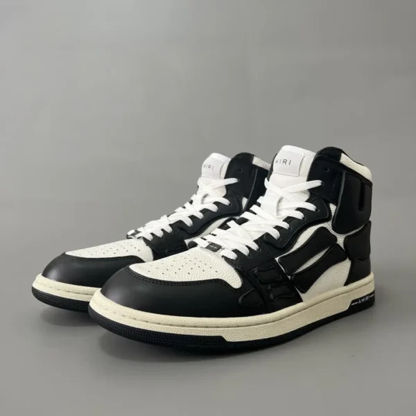 AMIRI SkeI Top High Emil Bone Shoes.