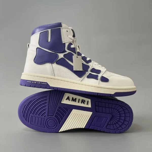 AMIRI SkeI Top High Emil Bone Shoes. - Image 6