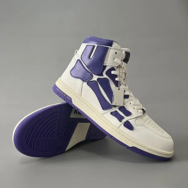 AMIRI SkeI Top High Emil Bone Shoes. - Image 7