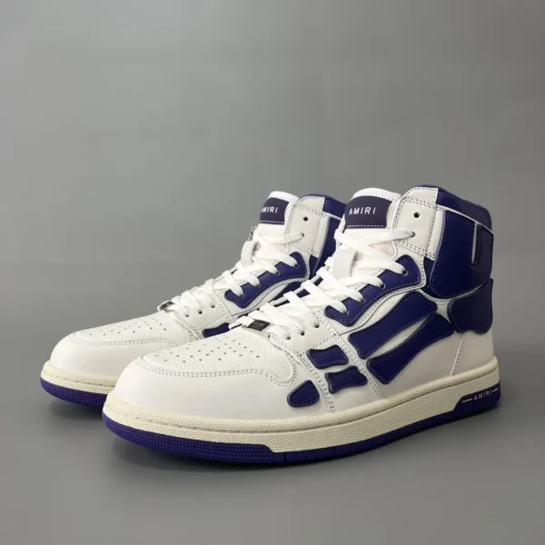 AMIRI SkeI Top High Emil Bone Shoes.