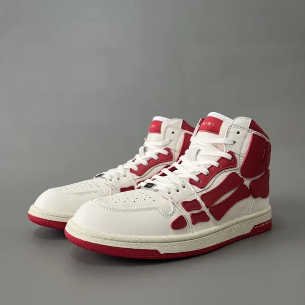 AMIRI SkeI Top High Emil Bone Shoes.