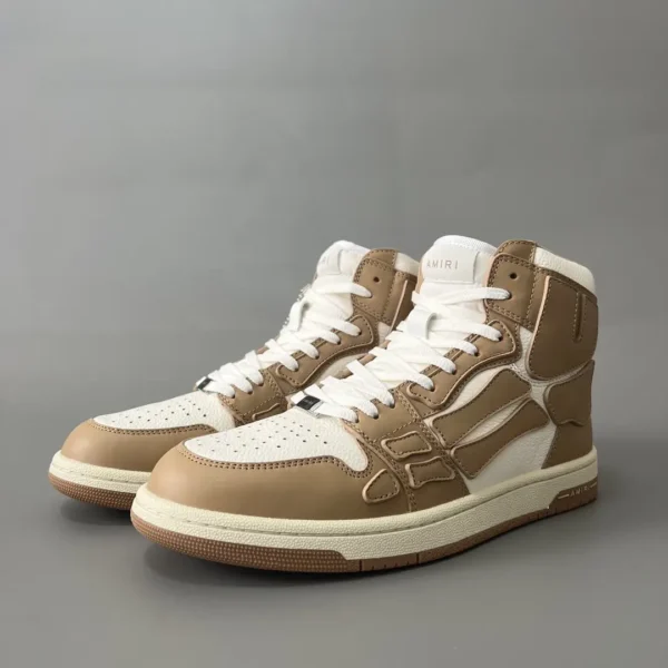 AMIRI SkeI Top High Emil Bone Shoes.