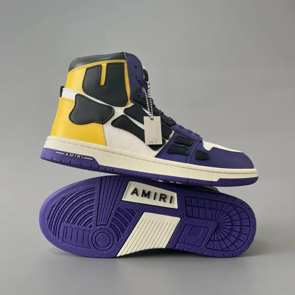 AMIRI SkeI Top High Emil Bone Shoes. - Image 6