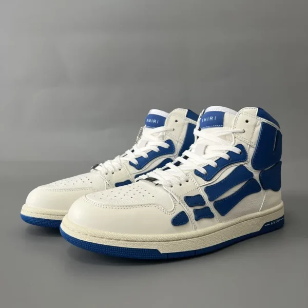 AMIRI SkeI Top High Emil Bone Shoes.