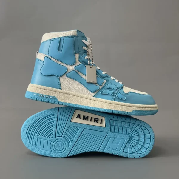 AMIRI SkeI Top High Emil Bone Shoes. - Image 6