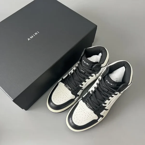 AMIRI SkeI Top High Emil Bone Shoes. - Image 9