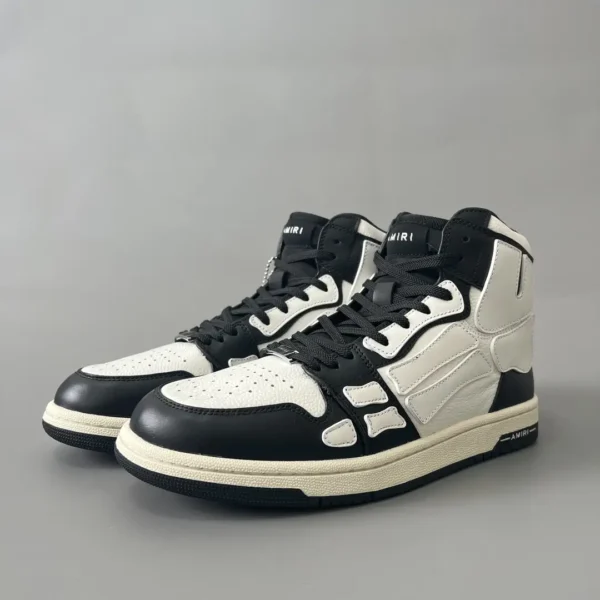 AMIRI SkeI Top High Emil Bone Shoes.