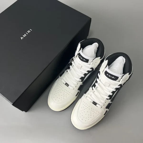 AMIRI SkeI Top High Emil Bone Shoes. - Image 9