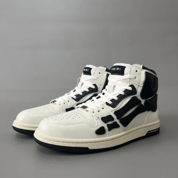 AMIRI SkeI Top High Emil Bone Shoes.