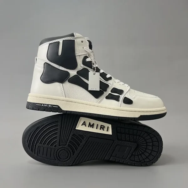 AMIRI SkeI Top High Emil Bone Shoes. - Image 6