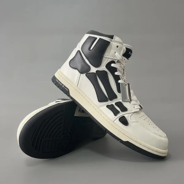 AMIRI SkeI Top High Emil Bone Shoes. - Image 7