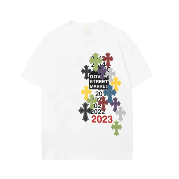 Chrome Hearts  Plush Printed Short Sleeve  Oversized version!