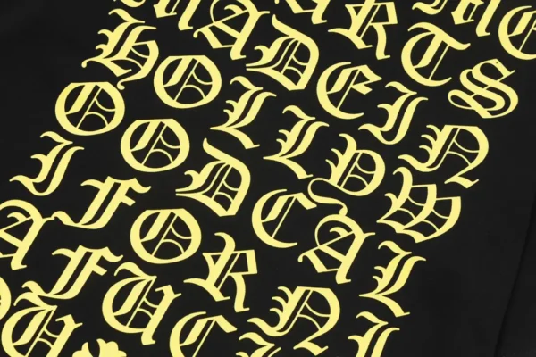 Chrome Hearts  Sanskrit short sleeved T-shirt with a practical and handsome chest pocket - Image 5