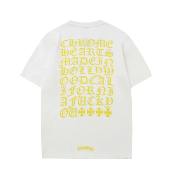Chrome Hearts  Sanskrit short sleeved T-shirt with a practical and handsome chest pocket - Image 4