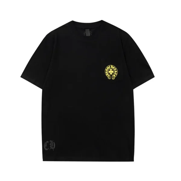 Chrome Hearts  Sanskrit short sleeved T-shirt with a practical and handsome chest pocket