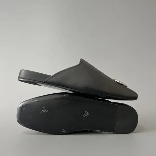 Balenciaga Balenciaga Cozy cowhide flat bottomed ankle fashion cool mop. - Image 6