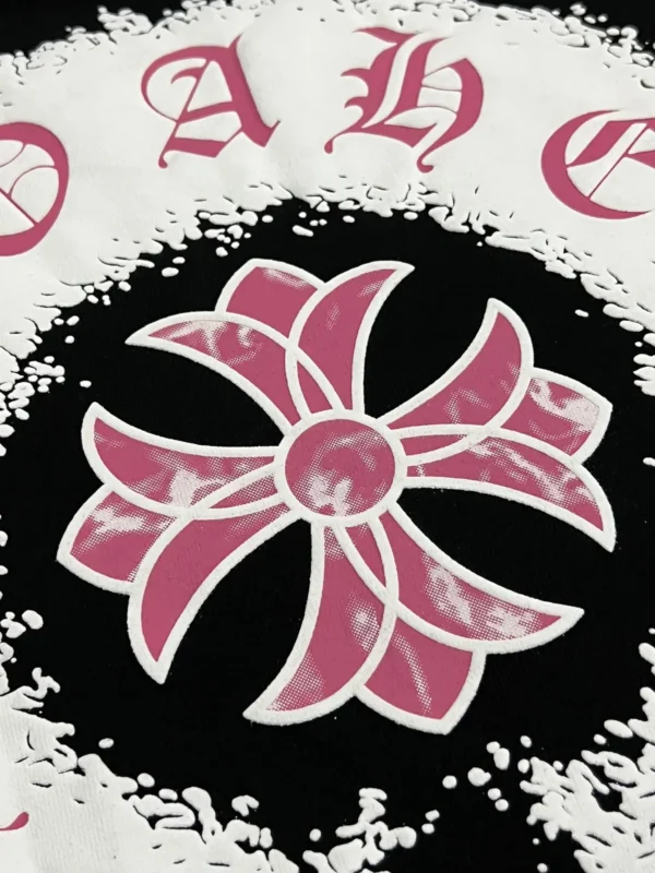 Chrome Hearts  Limited Edition Horseshoe Cherry Blossom Foam Print - Image 4