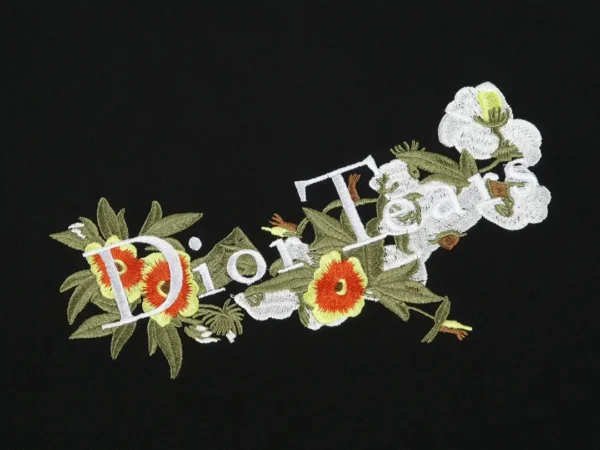 Dior New Embroidered T-shirt - Image 4