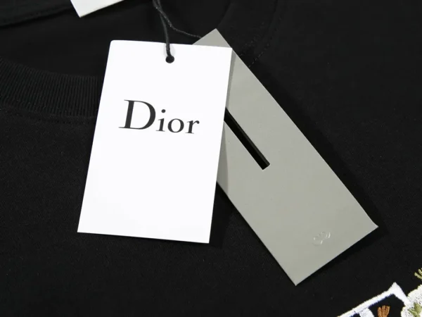 Dior New Embroidered T-shirt - Image 8
