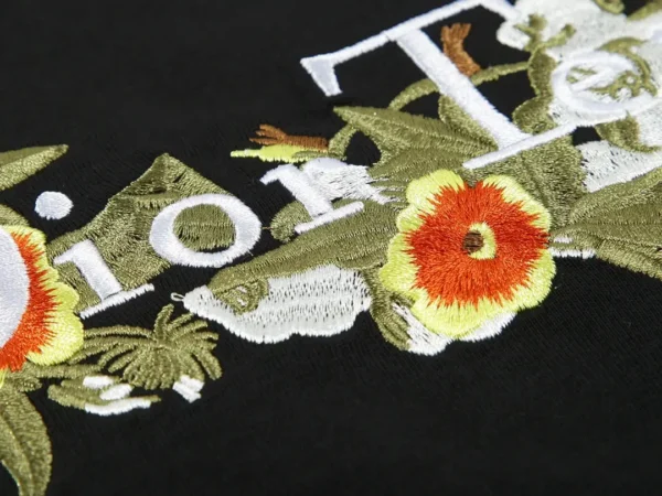 Dior New Embroidered T-shirt - Image 5