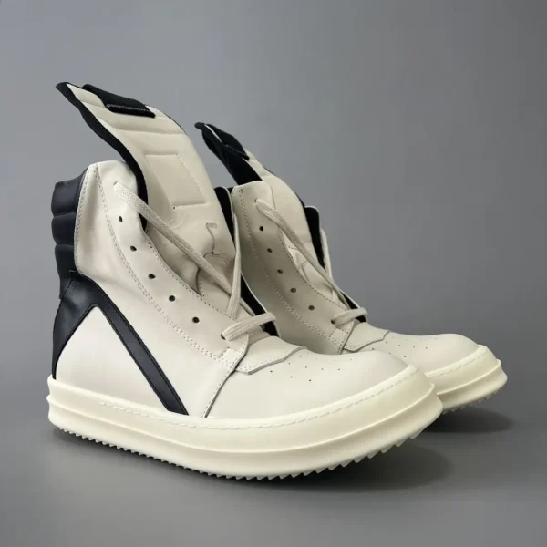 Rick Owens has a white black inverted triangle.
     
market - Image 3