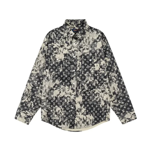 Louis Vuitton printed with the old floral letters LoGO