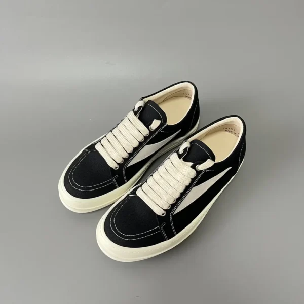 RickOwens DRKSHDW diagonal Low cut VANS model.
weave - Image 8