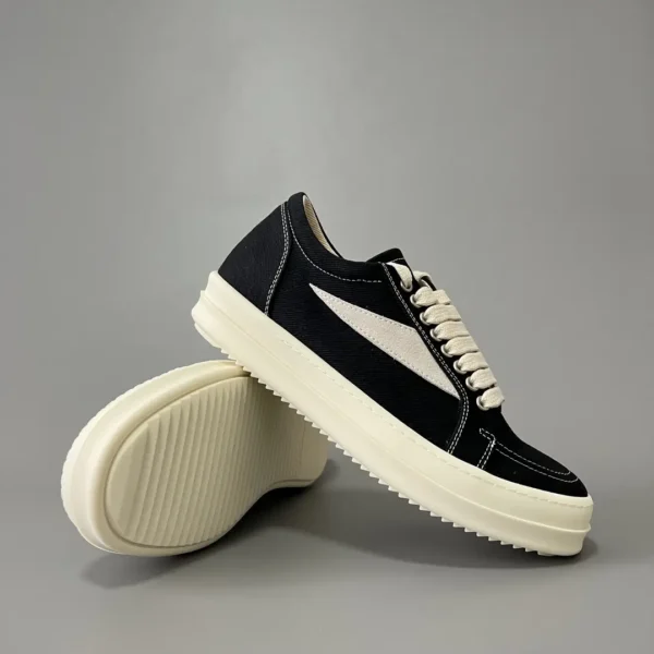 RickOwens DRKSHDW diagonal Low cut VANS model.
weave - Image 7