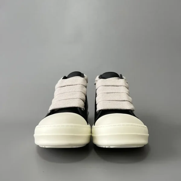 Rick Owens      New Coarse Lace Series - Mainline Black Low Top Lace - Image 2