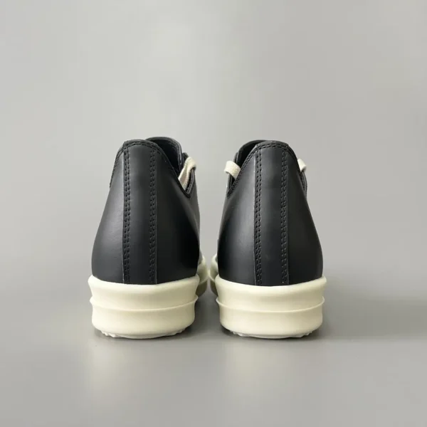 Rick Owens Low cut lace up leather Converse. - Image 5