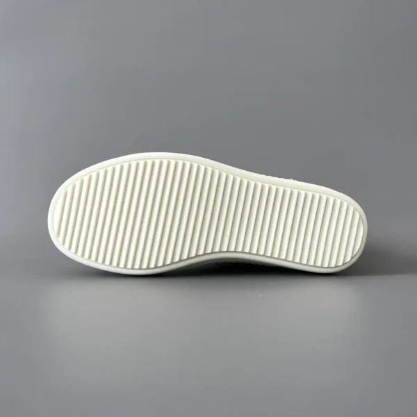 Rick Owens gray horsehair Low cut tie. - Image 6