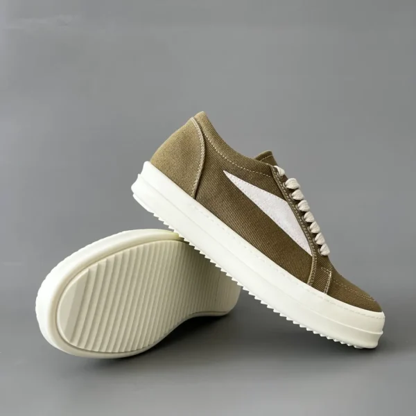 RickOwens DRKSHDW diagonal Low cut VANS model.
weave - Image 7