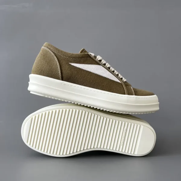RickOwens DRKSHDW diagonal Low cut VANS model.
weave - Image 6