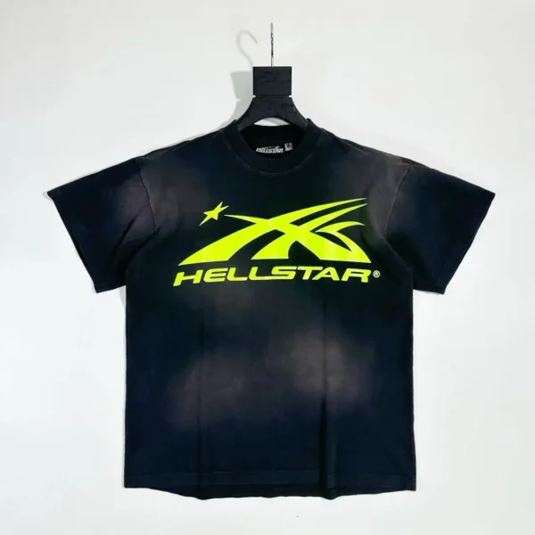 HELLSTAR Fluorescent Green S-Logo Black