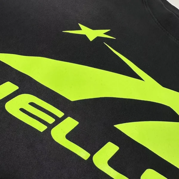 HELLSTAR Fluorescent Green S-Logo Black - Image 5