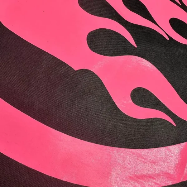 HELLSTAR Pink S-Logo Black Short Sleeve - Image 11